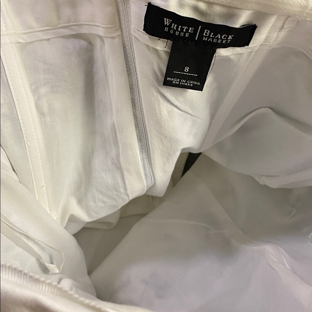 WHBM embroidered bustier top - Picture 7 of 8